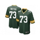 Men's Nike Green Bay Packers #73 JC Tretter Game Green Team Color NFL Jersey