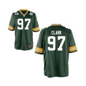 Men's Nike Green Bay Packers #90 Kenny Clark Game Green Team Color NFL Jersey