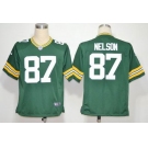 NIKE NFL Jerseys Green Bay Packers 87 Jordy Nelson Green (Game)