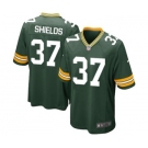 Nike Game Sam Shields Green Men's Jersey - Green Bay Packers #37 NFL Home