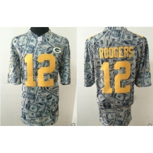 nike nfl jerseys green bay packers #12 rodgers us dollars(Game)