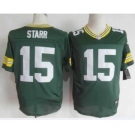 nike nfl jerseys green bay packers #15 bart starr green[game]
