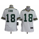 nike nfl jerseys green bay packers #18 cobb white[game]