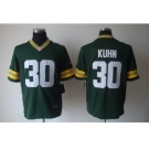nike nfl jerseys green bay packers #30 john kuhn green[game]