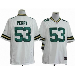 nike nfl jerseys green bay packers #53 perry white[game]