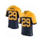 Men Nike Green Bay Packers #29 Kentrell Brice Elite Navy Blue Alternate NFL Jersey