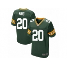 Men's Nike Green Bay Packers #20 Kevin King Elite Green Team Color NFL Jersey
