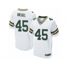 Men's Nike Green Bay Packers #45 Vince Biegel Elite White NFL Jerse
