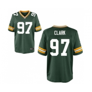 Men's Nike Green Bay Packers #97 Kenny Clark Elite Green Team Color NFL Jersey