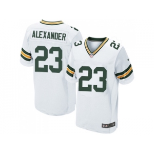 Nike Green Bay Packers #23 Jaire Alexander White Men Stitched NFL Elite Jersey