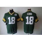 nike nfl jerseys green bay packers #18 cobb green[Elite 50th Patch]