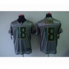 nike nfl jerseys green bay packers #18 cobb grey[Elite shadow]