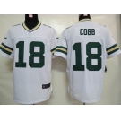nike nfl jerseys green bay packers #18 cobb white[elite]