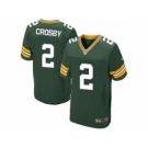 nike nfl jerseys green bay packers #2 mason crosby green[Elite]