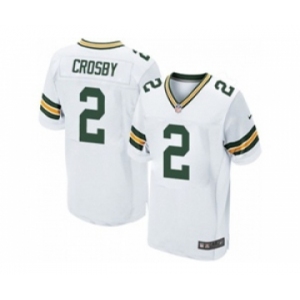 nike nfl jerseys green bay packers #2 mason crosby white[Elite]