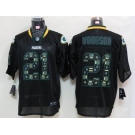 nike nfl jerseys green bay packers #21 woodson black[Elite united sideline]