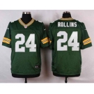 nike nfl jerseys green bay packers #24 rollins green[Elite]