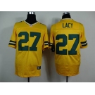 nike nfl jerseys green bay packers #27 lacy yellow[Elite]