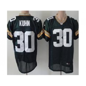 nike nfl jerseys green bay packers #30 john kuhn green[elite]