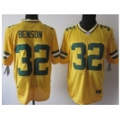 nike nfl jerseys green bay packers #32 benson yellow[Elite]
