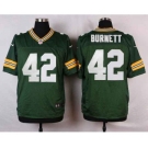 nike nfl jerseys green bay packers #42 burnett green[Elite]