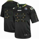 nike nfl jerseys green bay packers #52 matthews black[Elite united sideline 50th Patch]