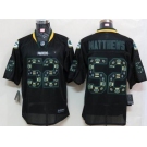 nike nfl jerseys green bay packers #52 matthews black[Elite united sideline]