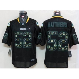 nike nfl jerseys green bay packers #52 matthews black[Elite united sideline]