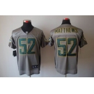 nike nfl jerseys green bay packers #52 matthews grey[Elite shadow]
