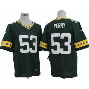 nike nfl jerseys green bay packers #53 perry green[Elite]