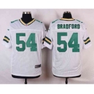 nike nfl jerseys green bay packers #54 bradford white[Elite]