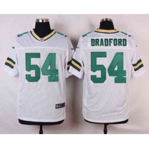 nike nfl jerseys green bay packers #54 bradford white[Elite]