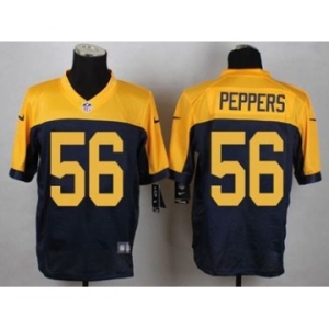 nike nfl jerseys green bay packers #56 peppers yellow-blue[Elite][peppers]