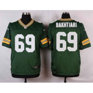 nike nfl jerseys green bay packers #69 bakhtiari green[Elite]