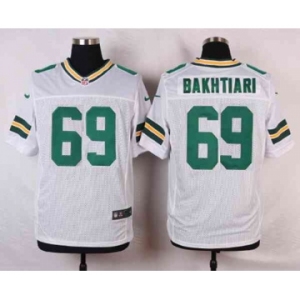 nike nfl jerseys green bay packers #69 bakhtiari white[Elite]