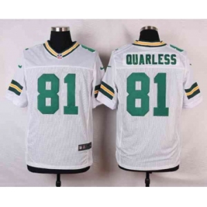 nike nfl jerseys green bay packers #81 quarless white[Elite]