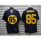 nike nfl jerseys green bay packers #85 jennings blue[Elite]