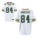 nike nfl jerseys green bay packers #87 abbrederis white[Elite][abbrederis]