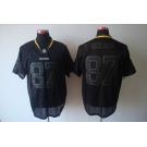 nike nfl jerseys green bay packers #87 nelson black[Elite lights out]