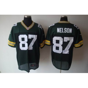 nike nfl jerseys green bay packers #87 nelson green[elite]