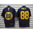 nike nfl jerseys green bay packers #88 jermichael finley blue[Elite]