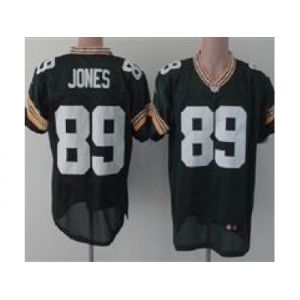 nike nfl jerseys green bay packers #89 james jones green[elite]