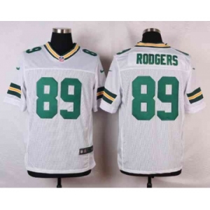 nike nfl jerseys green bay packers #89 rodgers white[Elite]