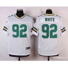 nike nfl jerseys green bay packers #92 white white[Elite]