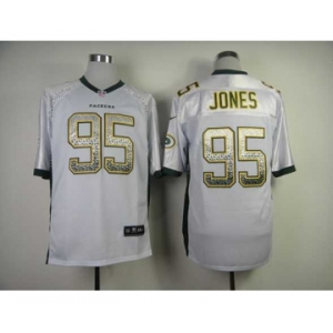 nike nfl jerseys green bay packers #95 jones white[Elite drift fashion]