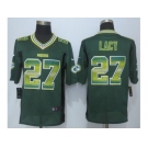 2015 new nike green bay packers #27 lacy green strobe jerseys[limited]