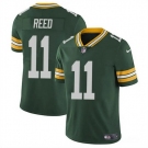 Men Green Bay Packers #11 Jayden Reed Green Vapor Untouchable Stitched Jersey