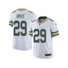 Men Nike Green Bay Packers #29 Kentrell Brice White Vapor Untouchable Limited Player NFL Jersey