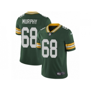 Men Nike Green Bay Packers #68 Kyle Murphy Green Team Color Vapor Untouchable Limited Player NFL Jersey