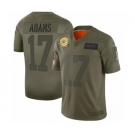 Men's Green Bay Packers #17 Davante Adams Limited Camo 2019 Salute to Service Football Jersey